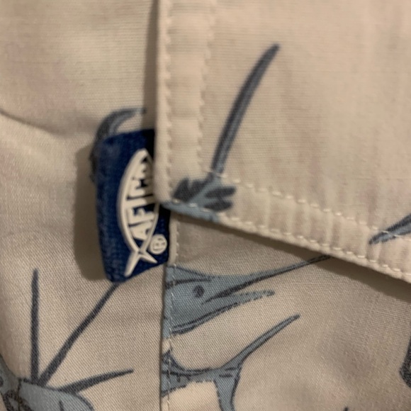 American Fishing Tackle Co. Nautical Fishing Short Sleeve Shirt - Picture 7 of 11